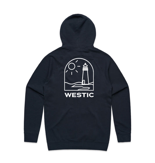 Westic Lighthouse Zip Hoodie (Unisex)