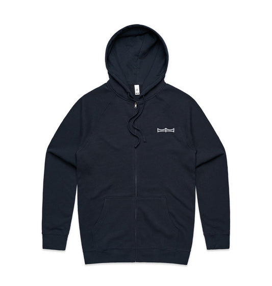 Westic Crown Bridge Zip Hoodie (Unisex)